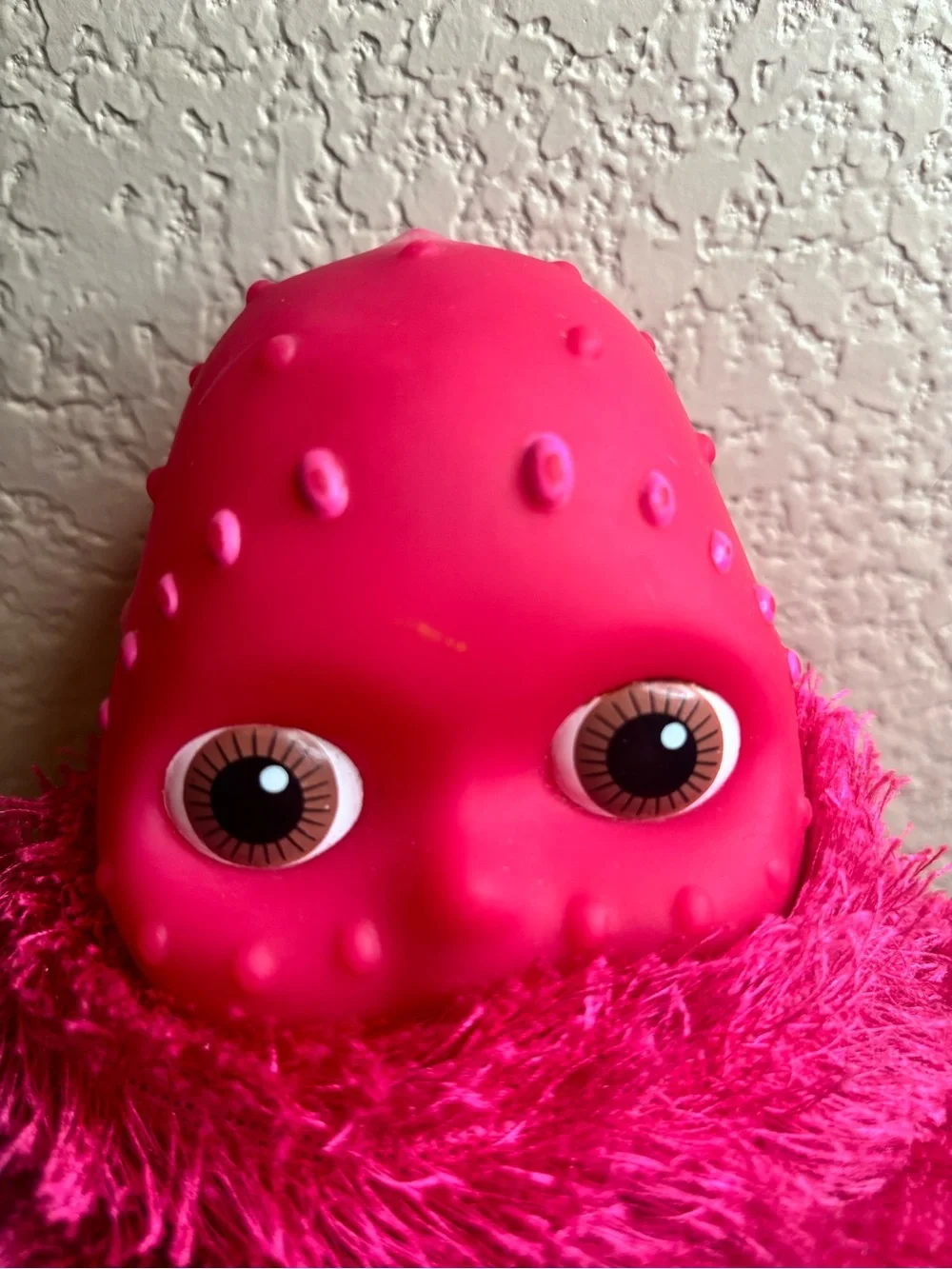 2004 Playskool Ragdolls Boohbah Silly Sounds Jingbah Plush Hot Pink With Sound